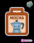 Mocha Sticker