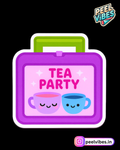 Tea Party Sticker
