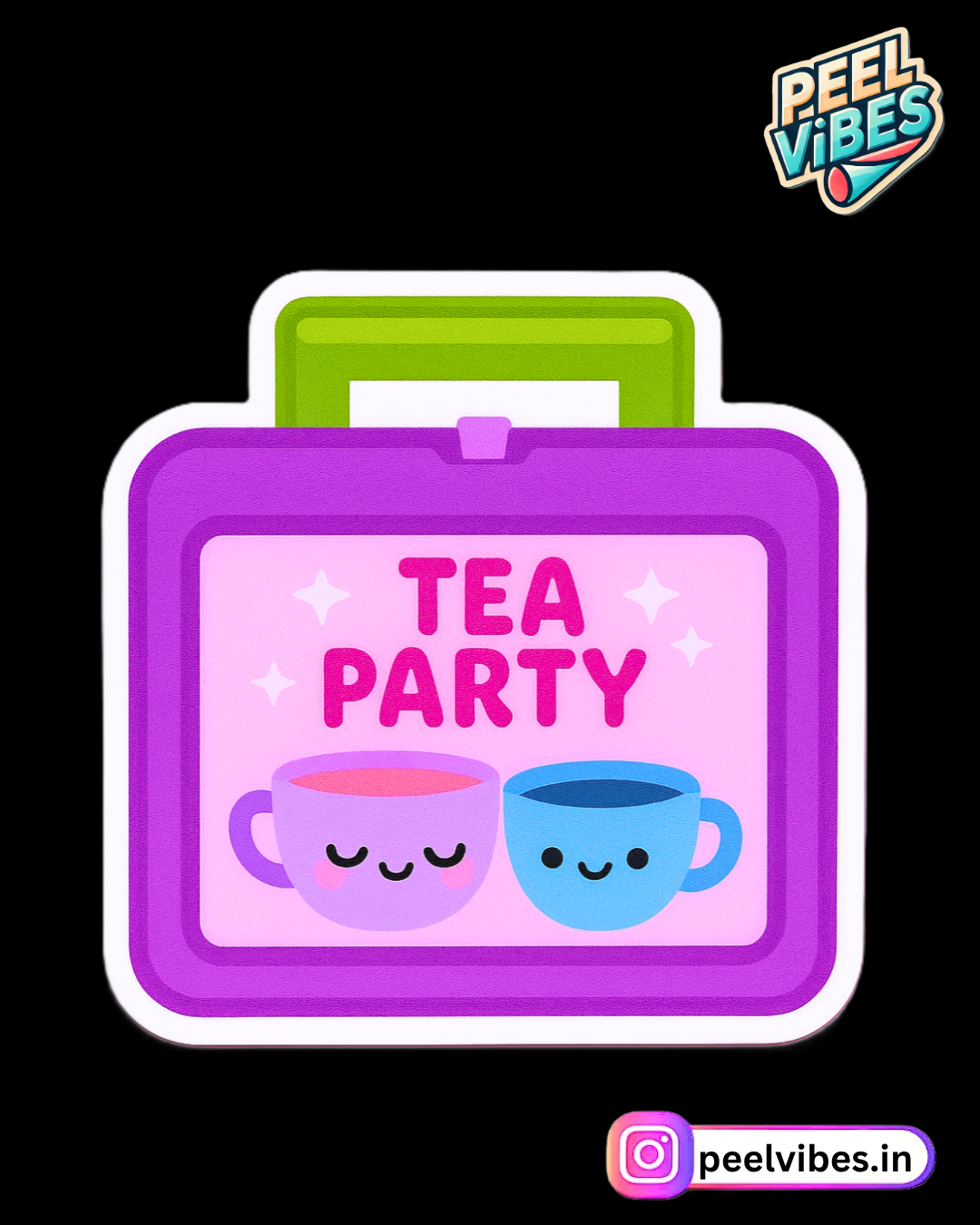 Tea Party Sticker
