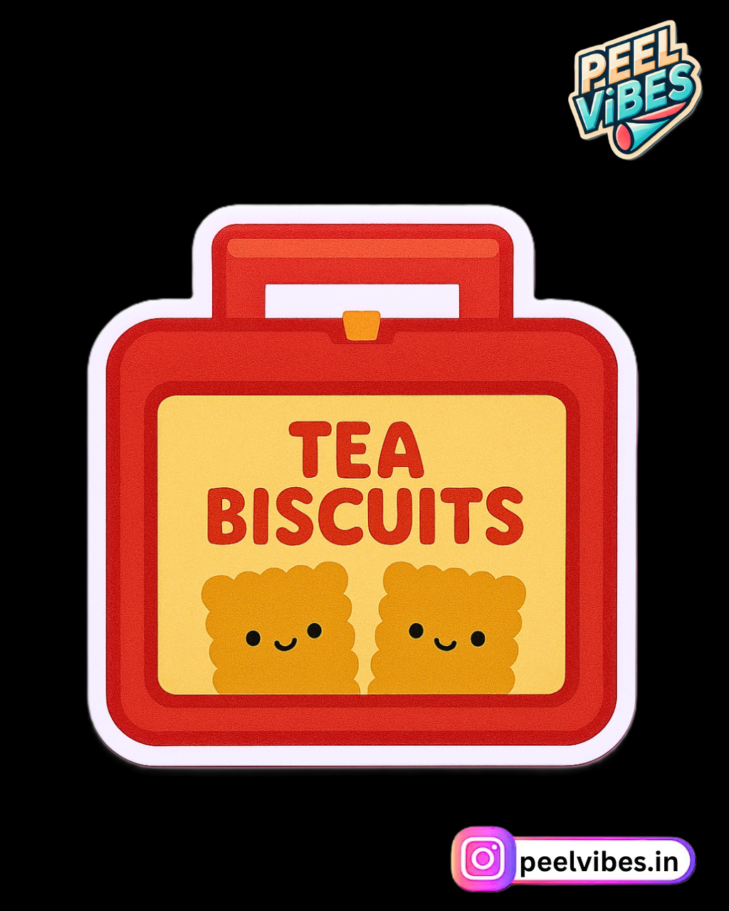 Tea Biscuit Sticker