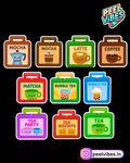 Cute Sticker Pack of 10