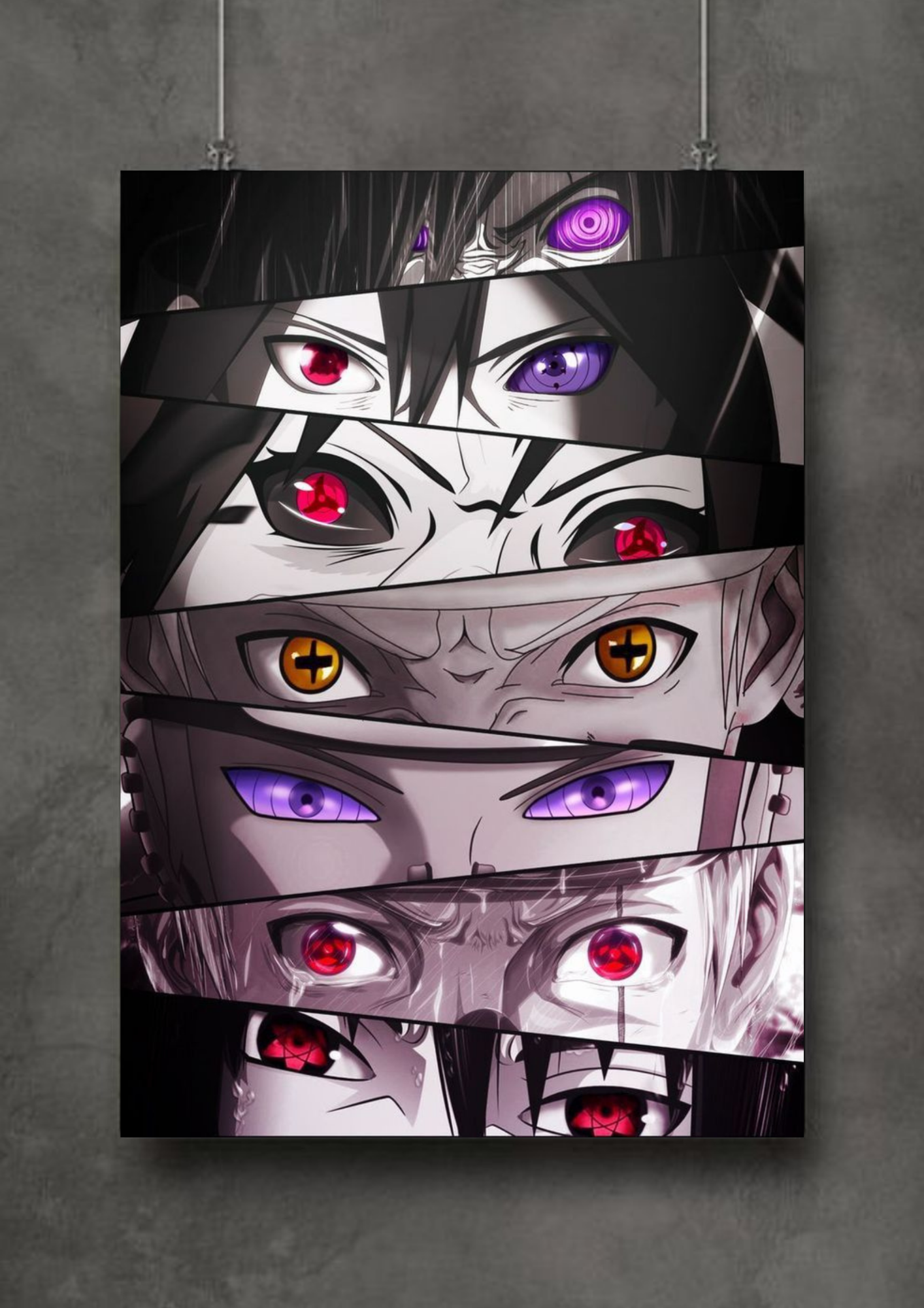 Naruto Eyes Poster