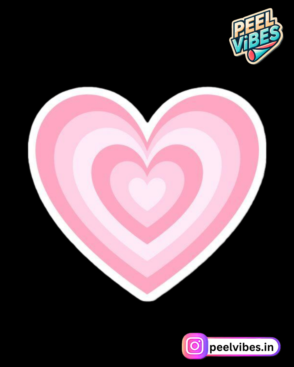Pink Heart Sticker