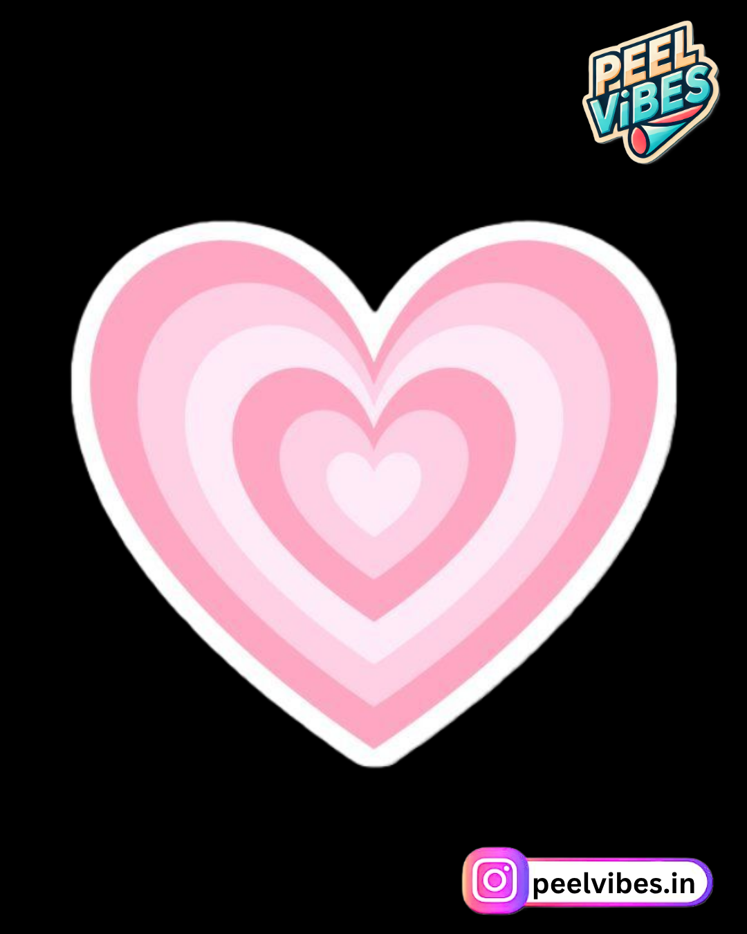 Pink Heart Sticker