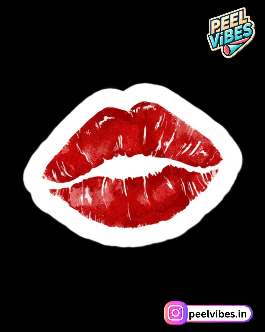 Kiss Sticker