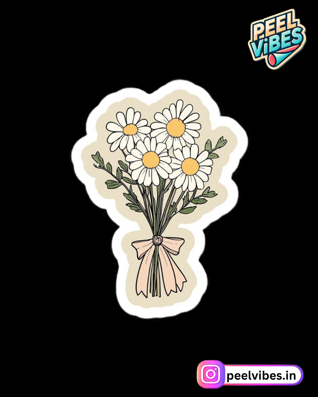 Aesthetic Flower bouquet Sticker
