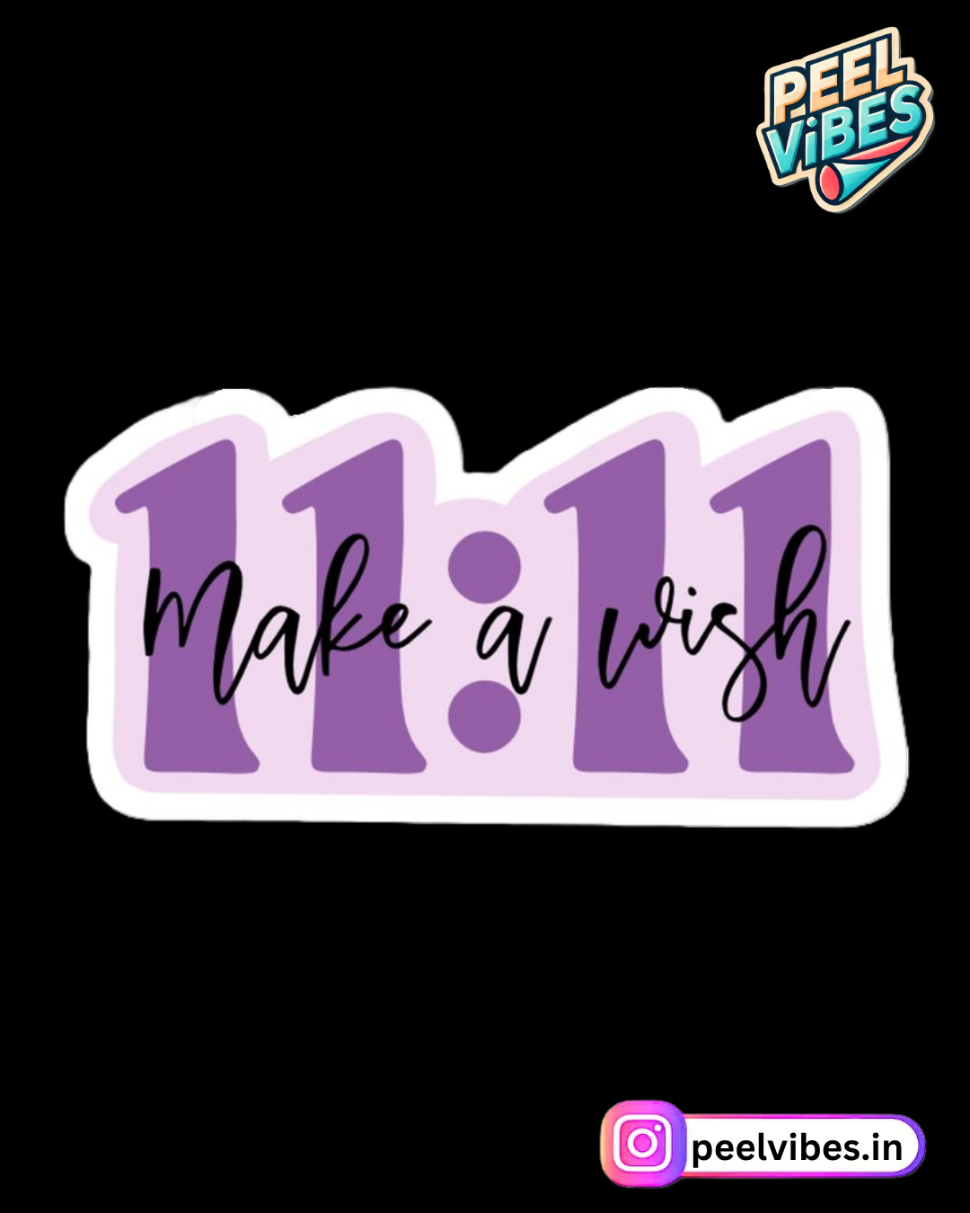 11:11 make a wish Sticker