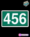 456 Squid Game Sticker