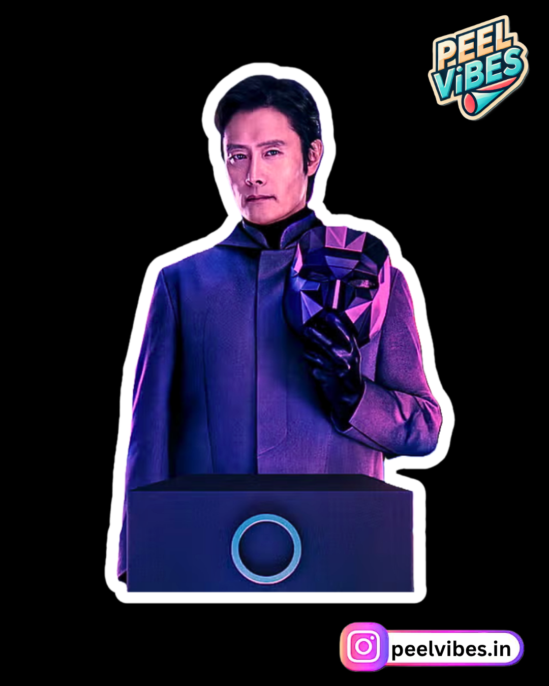 Front Man Sticker