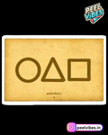 Squid Game Card Sticker