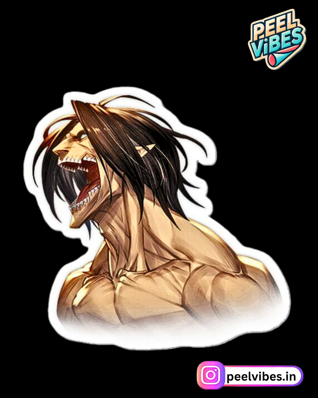 Eren Yeager (Attack Titan) Sticker