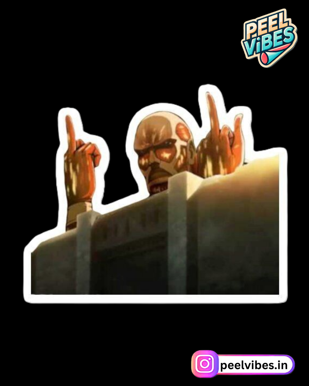 Attack on Titan (Thug Titan) Sticker