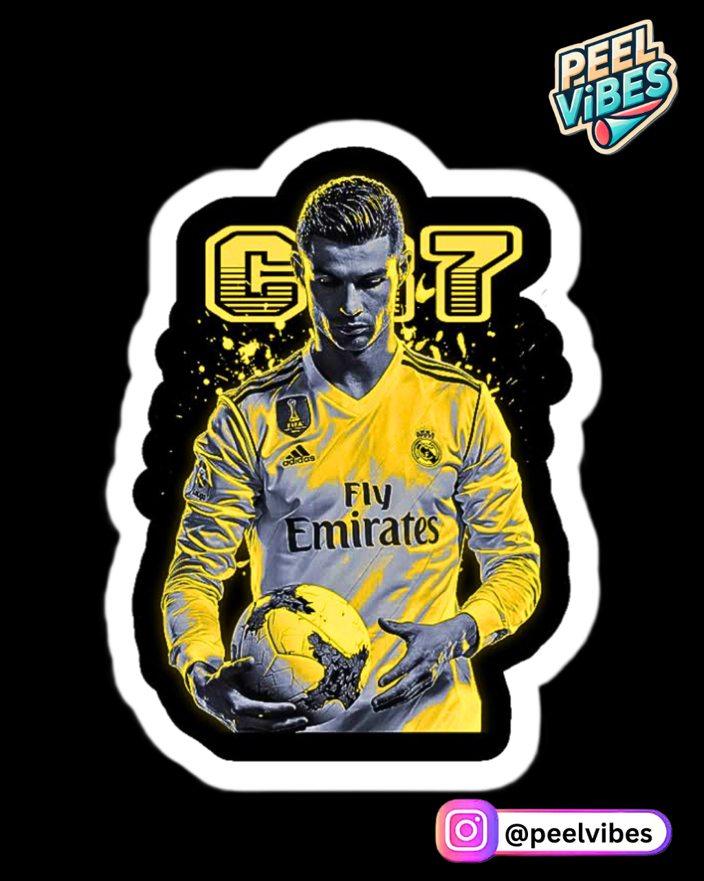 Ronaldo Sticker Pack of 5