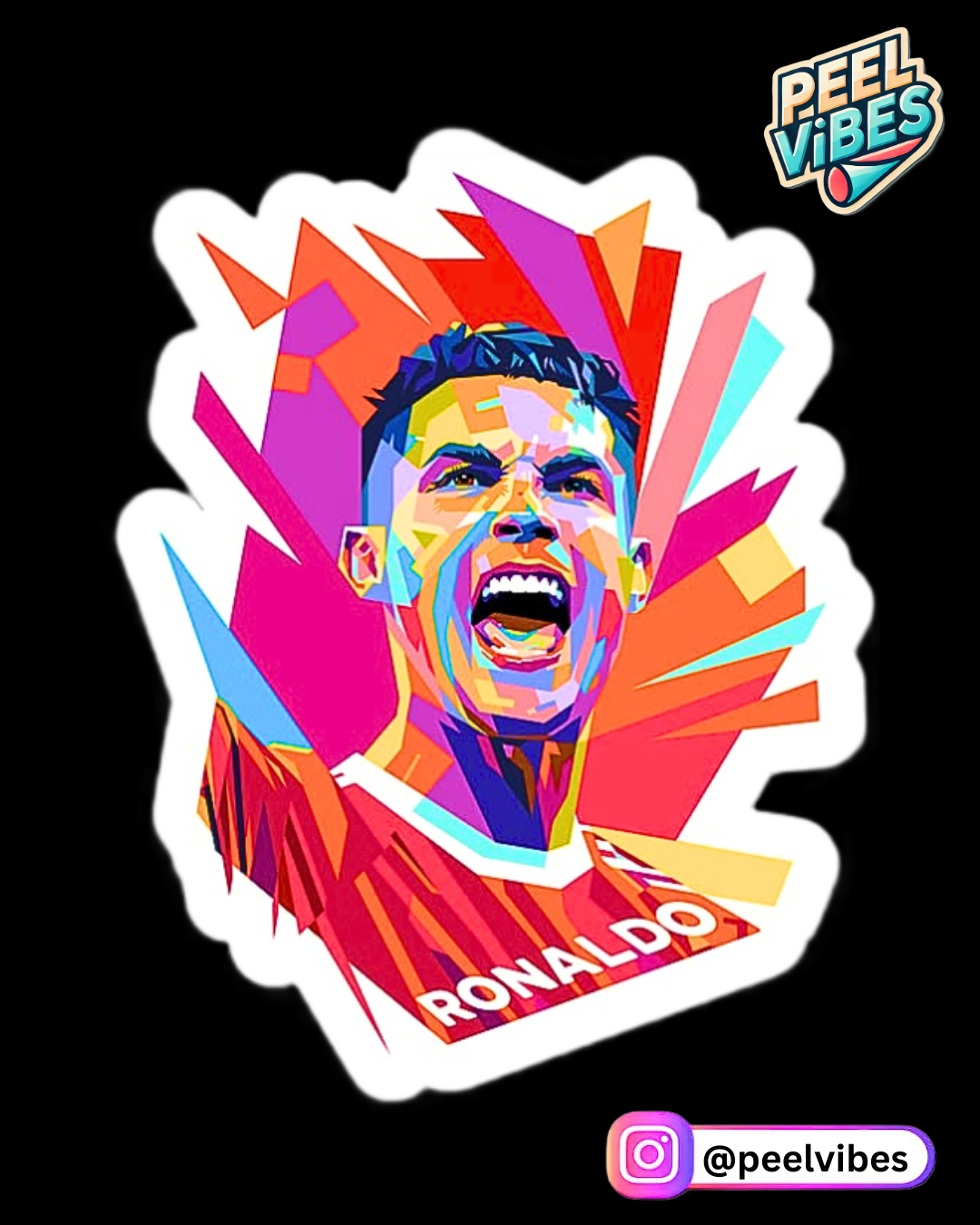Ronaldo Sticker Pack of 5