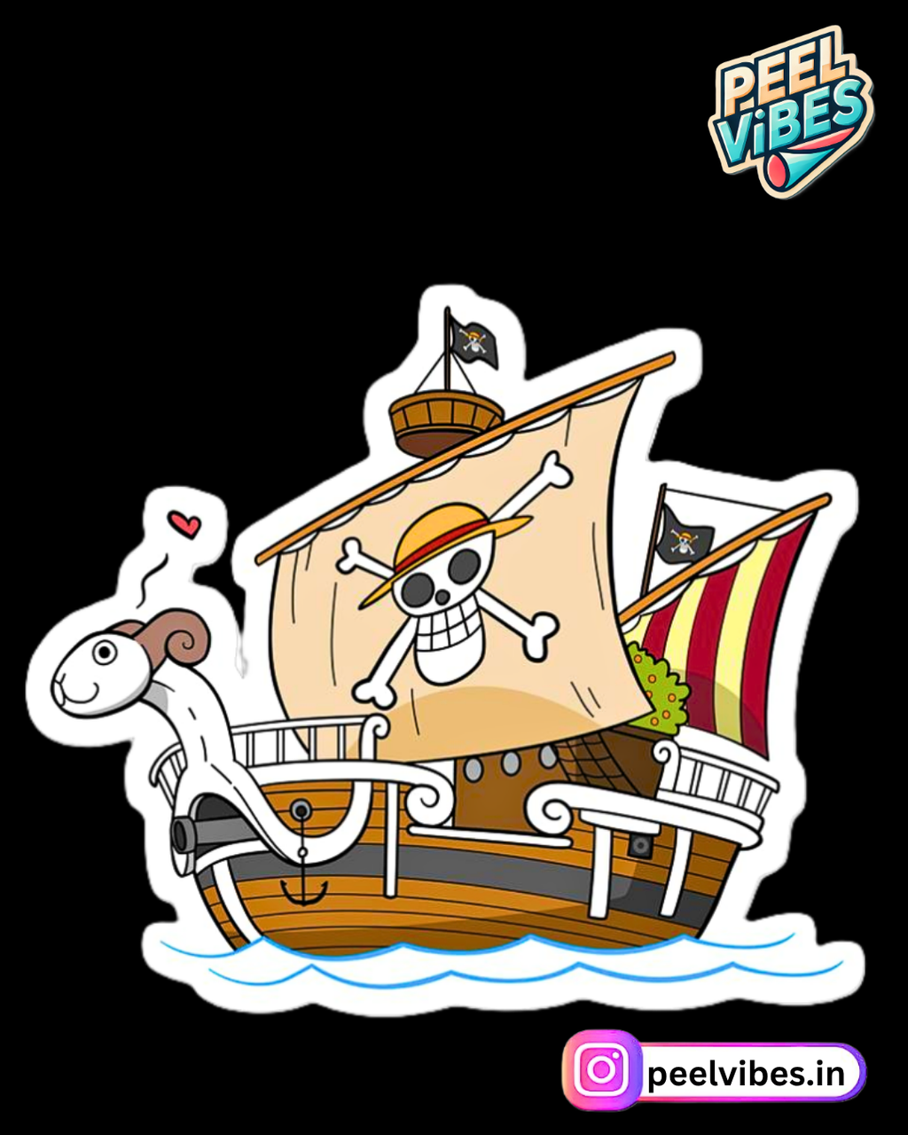 Onepiece Ship Sticker
