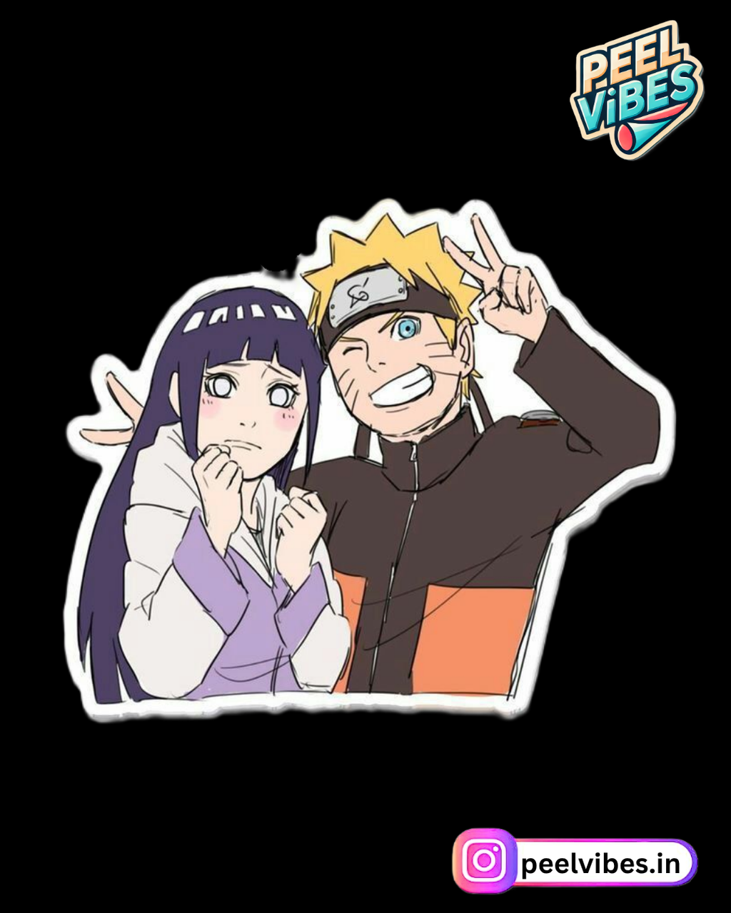 Naruto & Hinata Sticker