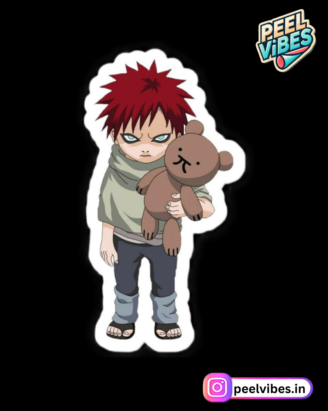 Gaara (Naruto) Sticker