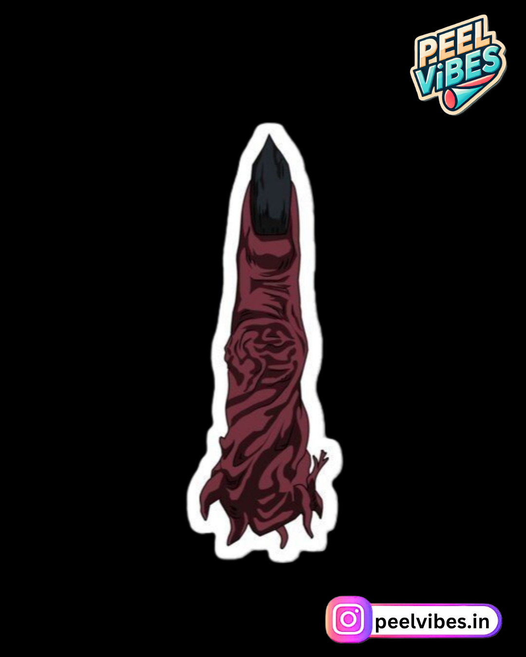 Sukuna's fingers Sticker