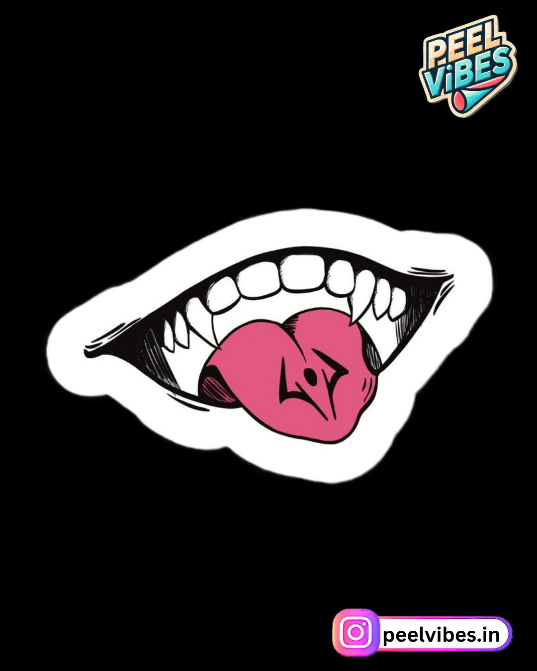 Sukuna's mouth Sticker
