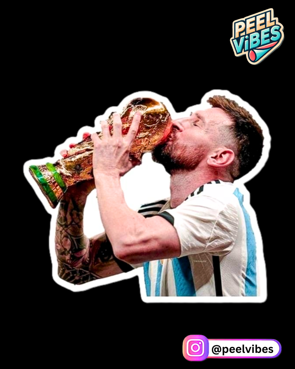 Messi Sticker Pack of 5