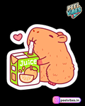 Cute Capybara Sticker